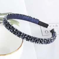 ราคา ผมเกาหลีHoop HairbandหญิงDongdaemunคริสตัลเรียบง่ายดอกไม้ผ้าAnti Skid Headbandความดันผมป่า (2713004788)