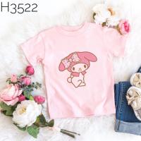 ราคา เสื้อยืดการ์ตูนกระต่ายสำหรับเด็กเสื้อยืดน้อยน่ารักสีชมพูสำหรับหญิงสาวเสื้อยืดแฟชั่นลำลองเสื้อหวานๆแฟชั่นเจ้าหญิงของขวัญสำหรับเด็ก (18219483658)