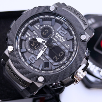ราคา Watchtime นาฬิกาข้อมือแบรนแท้ EXponi หน้าปัดขนาด 55มม กันน้ำได้100 มีไฟ ดูเวลากลางคืน มีวันที่เดือนปี พร้อมกล่องเหล็กแถมฟรี (20001417034)