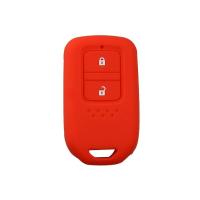 ราคา NEW Key silicone Silicone 2 Buttons Remote Car Key Cover Fob Case For Honda Vezel City Civic Jazz CRV Crider HRV Smart Card Car Key A02 (20798904279)