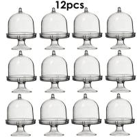 ราคา กล่องพลาสติกใส่ขนมทรงกลมสำหรับงานแต่งงานกล่องใส่ขนมหวานความคิดสร้างสรรค์โปร่งใสกล่องใส่ขนมเค้กสำหรับงานเลี้ยงงานแต่งงานที่จัดเก็บ DIY (20851296428)