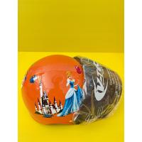 ราคา หมวกกันน็อค เด็ก V TECH ลาย เจ้าหญิง Ladies 63 สีส้ม (15574492650)