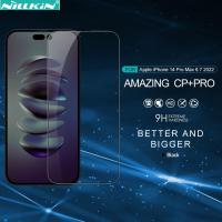 ราคา ฟิล์มกระจกกระจกนิรภัยป้องกันทุกสัดส่วน Nillkin สำหรับ Apple iPhone 15 14 Plus 14 Pro Max 9H ปกป้องหน้าจอ0 33MM 2 5D CP Pro ป้องกันลายนิ้วมือฟิล์มป้องกันครอบคลุมเต็ม (16226116698)