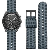 ราคา Quick Release สายนาฬิกาไนลอนสำหรับ Omega Co Branded Swatch สาย SwatchXOmega Planet Watch 20Mm (16716273791)