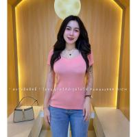 ราคา เสื้อยืดนมโต คอเหลี่ยมรัดรูป (14411689801)