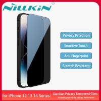 ราคา Nillkin ฟิล์มกระจกนิรภัย Apple iPhone 15 14 13 12 Pro Max Film Guardian Privacy Protective Tempered Glass Front Screen Protector (16536018434)