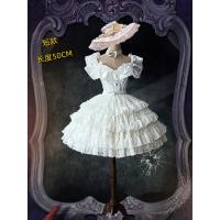 ราคา กระโปรงเจ้าหญิงโลลิต้าของแท้ออกแบบเองกระโปรงซับในแบบยาว Lolita แต่งดอกไม้สำหรับผู้ใหญ่กระโปรงบานกระโปรงครึ่งตัว (20198681297)
