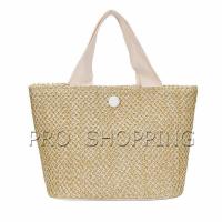 ราคา กระเป๋าถือ กระเป๋าสานสไตล์สาวญี่ปุ่น เเฟชั่น กระเป๋าถือสตรีฟาง handbag (13954314628)