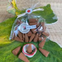 ราคา กำยาน กำยานหอม แถมถ้วย 100g กำยานหอมพิฆเนศ กลิ่นSandal wood กลิ่นใหม่ แพคเล็ก เทียนหอม กำยานน้ำตก ที่วางกำยาน กำยานอินเดีย Monster box (15029428378)