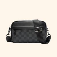 ราคา Zaraลูกน้องเกาหลีกระเป๋า2023เทรนด์ใหม่ลายสก็อตของผู้ชายกระเป๋าคาดเอวกระเป๋าคาดหน้าอกโทรศัพท์มือถือสะพายข้างกระเป๋าสะพายไหล่บุรุษไปรษณีย์ขนาดเล็กกระเป๋าสี่เหลี่ยม (20441815561)