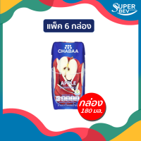 ราคา แพ็ค 6 กล่อง CHABAA น้ำผลไม้ชบา 180 ml (14231598280)