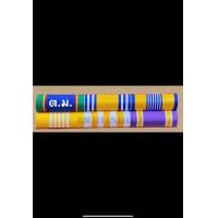 ราคา ไหมพันนูน แพรแถบย่อเครื่องราชอิสริยาภรณ์ ประดับเดี่ยว (10128305805)