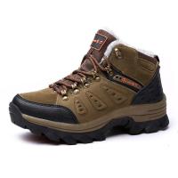 ราคา CODtianjia6731 READY STOCK hiking shoes Keep warm Winter boots Waterproof Mens Sport shoes Outdoor Thick Sole Non slip Boots (19674751283)