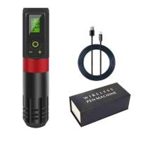 ราคา เครื่องสัก ลาย ไร้ สาย เครื่องสักไร้สาย ชุดเครื่องสักปากกาสักไร้สายเครื่องสักครบชุดหมึกสักเข็มสัก (20759982099)