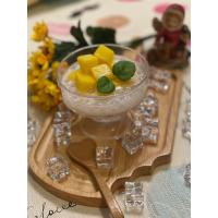 ราคา โมเดลพุดดิ้งมะม่วง Mango Pudding ราคาไม่รวมถาดไม้ สวยงามเหมือนจริง เหมาะสำหรับตกแต่งโชว์เพื่อเพิ่มยอดขาย ตกแต่งร้านอาหาร (20702502019)