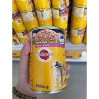 ราคา PEDIGREE เพดดิกรี อาหารสุนัข แบบกระป๋อง อาหารเปียกสุนัข 400g (19476348935)
