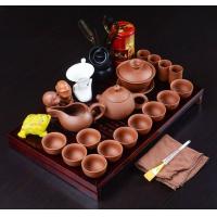 ราคา ชุดชาจีน ดินเผา เล็ก สำหรับ10ท่าน รวมอุปกรณ์ 20 ชิ้น ชุดชา ชุดชาจีน (16324403413)