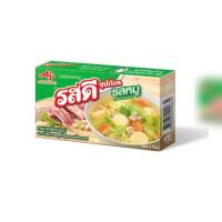 ราคา ซุปก้อน รสหมู ตรา รสดี 80 กรัม (21283656696)