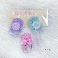 ราคา พร้อมส่ง ชุดแม็กเย็บกระดาษ ไส้แม็ก คลิปหนีบ สีพาสเทล เครื่องเขียน สำนักงาน (15991946816)