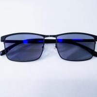 ราคา แว่นสายตายาว แว่นอ่านหนังสือ เลนส์บลูออโต้ Blue Auto Lenses ตัดแว่น กรอบพร้อมเลนส์ตัด เลนส์ตัดแสงสีฟ้า ออกแดดเปลี่ยนสีF302 (18434233561)