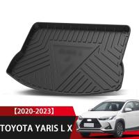 ราคา Car Rear Trunk Mats Carpets For Toyota Yaris L 2023 2022 2021 2020 2019 2018 2017 2016 2015 2014 Car Accessories Cargo Liner Trunk TPO Boot tray Floor mat carpet Anti slip mat (20010077295)