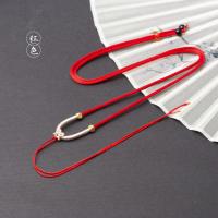 ราคา เชือกสร้อยคอจี้คริสตัลหยกโมราแบบถักมือจี้หยกแบบปรับได้เครื่องประดับห้อยคอ Ropekuanghui (19807803136)