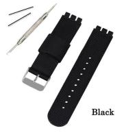 ราคา TATLLr สายนาฬิกาไนลอนสำหรับสายนาฬิกา SWATCH 17มม 19มม 20มม Nato นาฬิกาเข็มขัดสร้อยข้อมือสายรัดข้อมือเปลี่ยนผู้หญิงผู้ชายนาฬิกาอุปกรณ์เสริม (16291387848)