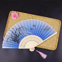 ราคา Pattaya พัดผ้าไหม สไตล์จีน พับได้ folding fan (20720278868)