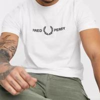 ราคา เสื้อยืดแขนสั้น คอกลม ผ้าฝ้ายแท้ พิมพ์ลาย Fred PERRY สําหรับผู้ชาย และผู้หญิง (20691926878)