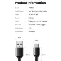 ราคา LJ7 23 UGREEN สายชาร์จเร็ว USB ประเภท C กำลังไฟ 3A สำหรับ Samsung Galaxy S10 S10e S10 Plus S9 S8 S8 Note 9 8 (19785327894)