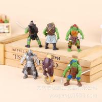 ราคา COD ของเล่นของขวัญทำมือสร้างสรรค์การ์ตูนอะนิเมะตุ๊กตามินิ 2 เครื่องประดับเต่านินจา pvc ตุ๊กตา (15900822328)