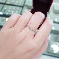 ราคา Amantio Diamond แหวนเพชรเม็ดเดี่ยว 10ตังค์ น้ำ99 ตัวเรือน18K (14953733621)