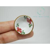 ราคา ถ้วยจิ๋ว ขอบทอง งานสวยๆ ถ้วยเซรามิคจิ๋ว ถ้วย ถ้วยเซรามิค ของจิ๋ว ของตกแต่ง (17445022712)