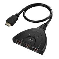 ราคา 3พอร์ต HDMI สายแยก1080P สวิตช์หลายตัวสวิตช์กล่องฮับสำหรับจอแอลซีดี HDTV PS3 Xbox (14503776692)