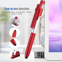 ราคา 4 in 1 ปากกาเขียนหน้าจอ ปากกาทัชสกรีน ปากกาเขียนหน้าจอแท็บเล็ต ปากกาสไตลัส Stylus Pen ปากกาทัชสกรีน ปากกาเขียนหน้าจอมือถือ (2329544093)