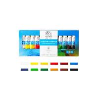 ราคา WINSOR NEWTON ชุดสีน้ำทาหน้ามืออาชีพ12 18 24 36สีอุปกรณ์ศิลปะสีน้ำขนาด10มล (19498645446)