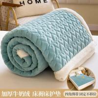 ราคา ที่นอนฟูกขนแกะนมเบาะนุ่มบ้านแบบหนาที่นอนเดี่ยวสำหรับหอพักนักเรียนที่นอน Selimut Bulu สำหรับฤดูหนาว (20222569070)