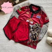 ราคา New Collection เซทเสื้อกีฬาลายไทย สายฝอ ชุดบอลหญิง เสื้อบอลหญิง ชุดทีมฟุตบอล (9222933890)