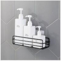 ราคา ชั้นวางของในห้องน้ำ ตะกร้าวางของสีเหลี่ยม อเนกประสงค์ ห้องน้ำ ห้องครัวใส่ของเบ็ดเตล็ด มี 2 สี ขาว ดำ (17288024550)