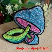 ราคา เห็ด ดอกเห็ด Magic Mushroom ยิปซี โบฮีเมี่ยน ตัวรีดติดเสื้อ อาร์มรีด อาร์มปัก ตกแต่งเสื้อผ้า หมวก กระเป๋า แจ๊คเก็ตยีนส์ Hippie Embroidered Iron on Patch (15765963579)