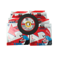 ราคา Sanwaflex ใบตัดเหล็ก สแตนเลส 4 นิ้ว รุ่นบาง 1 มม จำนวน 1 กล่อง 10ใบ กล่อง (17382715338)