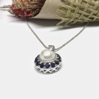 ราคา จี้ห้อยคอ มุกแท้ ตัวเรือนเงินแท้925 ล้อมด้วยพลอยแท้ ทับทิม ไพลิน ทัวร์มาลีน สินค้า เฉพาะจี้ ไม่มีสร้อย (18113805246)