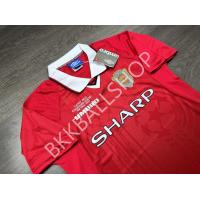 ราคา RETRO เสื้อฟุตบอลย้อนยุค แมนยู Home เหย้า 1999 (20866722042)