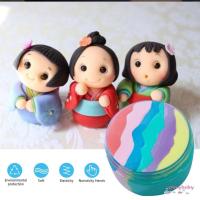 ราคา 60Ml ขนาดพกพาสีสันสดใส Rainbow Fluffy Slime ความเครียดสำหรับเด็ก DIY ของเล่นโคลนสีของขวัญสำหรับเด็ก N 6 (19782027657)
