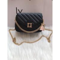 ราคา คอลใหม่ล่าสุด Lyn ทรงหมอน สายโซ่สะพายครอสบอดี้ลายเส้น สายโซ่ สะพายได้ 2 เเบบ (13909837638)