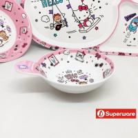 ราคา ขายแยกชิ้น คิตตี้ ดรีม จานข้าวเด็ก ถาดหลุม ช้อนส้อมเมลามีน Sanrio Kitty Superware ศรีไทยซุปเปอร์แวร์ x 1 ชิ้น item sell SEPERATELY (14674240495)