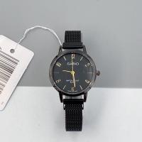 ราคา นาฬิกาผู้หญิง นาฬิกาข้อมือ ผญ นาฬิกาข้อมือ นาฬิกา นาฬิกาคาสิโอ ทรงกลม รุ่น LTP สายนาฬิกา สแตนเลส นาฬิกาสีดำ หน้าปัด 32 มม แถมถ่านฟรี 13 (17392810995)