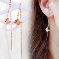 ราคา OYJR สร้อยจี้ผีเสื้อ สร้อยคอผู้หญิงสแตนเลสแท้ สไตล์เกาหลีหรูหรา สร้อยคอไม่ลอกดำใส่อาบน้ำได้ (16535550346)