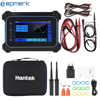 ราคา Lepmerk Hantek ชาร์จได้แบบพกพา TO1254D มัลติมิเตอร์ออสซิลโลสโคป4 Channel 250MHz แบนด์วิธ1gsa S Oscilloscope 8M ความลึกของการจัดเก็บ25MHz สัญญาณแหล่ง7 i Nch LCD TFT ที่เก็บดิจิตอลออสซิลโลสโคปเครื่องกำเ