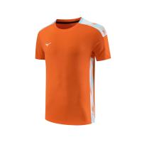 ราคา Mizuno เสื้อกีฬาเสื้อแบดมินตันระบายอากาศได้ดีและแห้งเร็ว6518ใหม่2023 (20223091011)